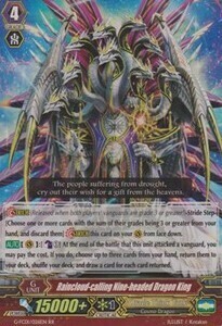 Raincloud-calling Nine-headed Dragon King Card Front