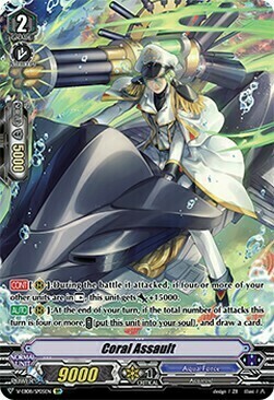 Coral Assault Card Front