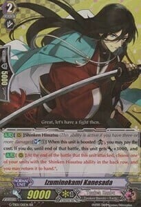 Izuminokami Kanesada [G Format] Card Front