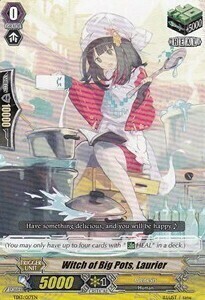 Witch of Big Pots, Laurier Card Front