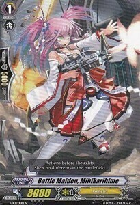 Battle Maiden, Mihikarihime Card Front