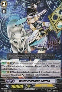 Witch of Wolves, Saffron [G Format] Card Front