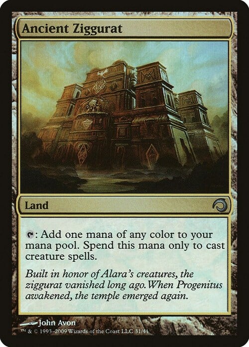 Ziggurat Ancestrale Card Front
