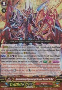 Supreme Heavenly Emperor Dragon, Dragonic Overlord "the Ace" Card Front