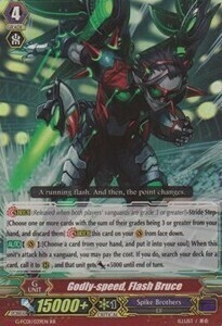 Godly-speed, Flash Bruce Card Front
