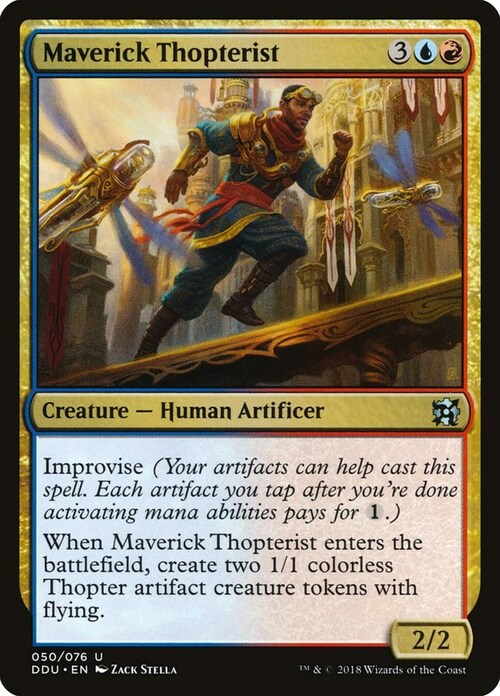 Maverick Thopterist Card Front