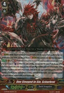 One Steeped in Sin, Scharhrot [G Format] Card Front