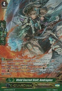 Vivid Sacred Staff, Andragius Card Front