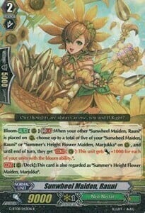 Sunwheel Maiden, Rauni Card Front