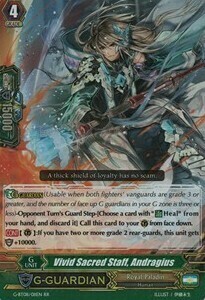 Vivid Sacred Staff, Andragius Card Front