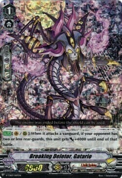 Breaking Deletor, Gatario Card Front