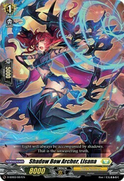 Shadow Bow Archer, Lisana Card Front