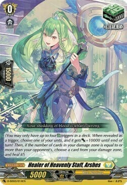 Healer of Heavenly Staff, Arshes Card Front
