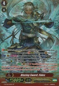 Blazing Sword, Fides [G Format] Card Front