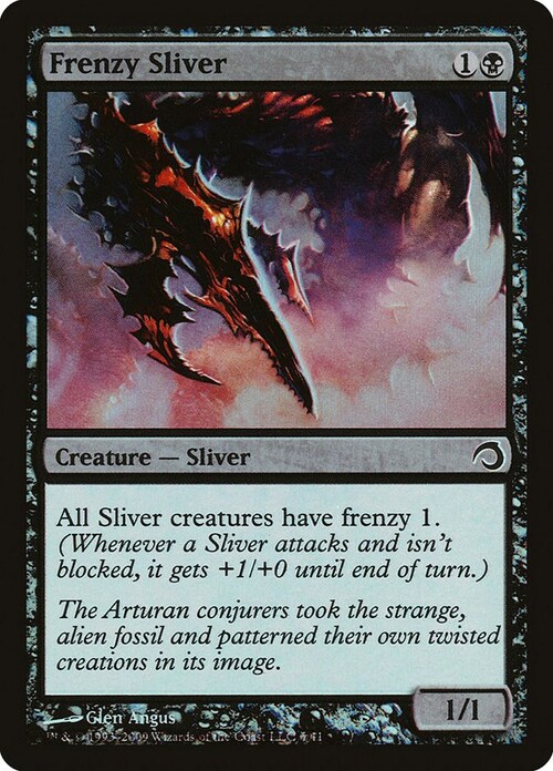 Frenzy Sliver Card Front