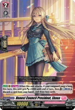 Honest Council President, Eknoa [D Format] Card Front