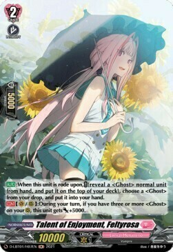 Talent of Enjoyment, Feltyrosa [D Format] Card Front