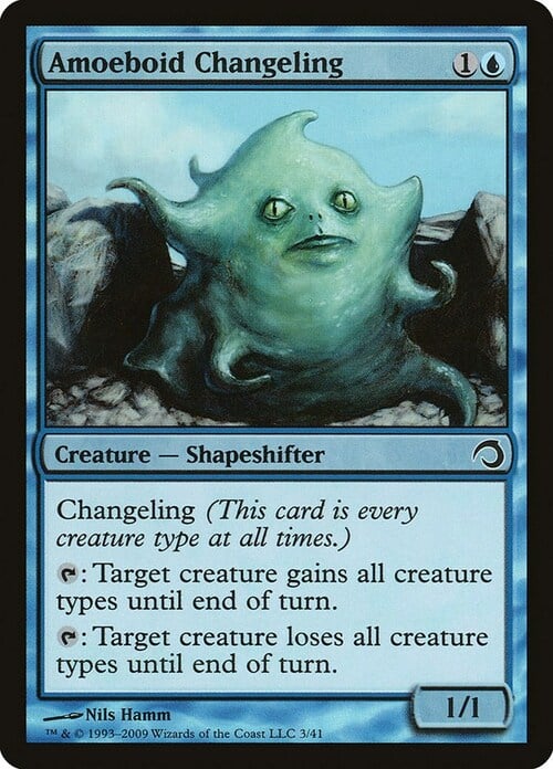 Amoeboid Changeling Card Front