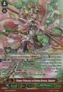 Flower Princess of Balmy Breeze, Ilmatar Card Front