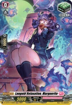 Languid Relaxation, Marguerite [D Format] Card Front
