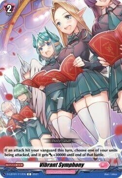 Vibrant Symphony [D Format] Card Front