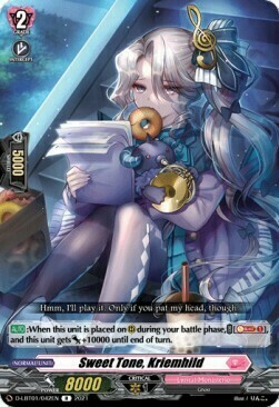 Sweet Tone, Kriemhild [D Format] Card Front