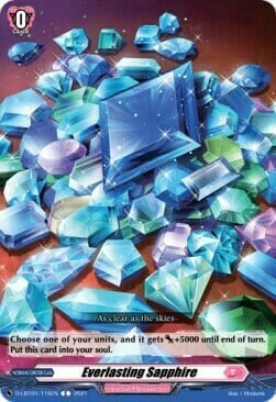 Everlasting Sapphire Card Front
