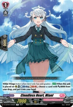 Cloudless Heart, Miael Card Front