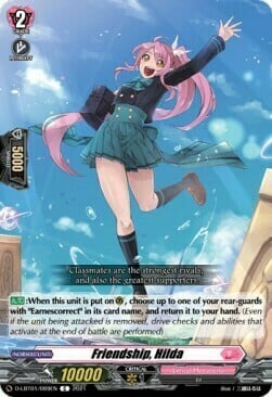 Friendship, Hilda [D Format] Card Front