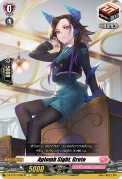 Aplomb Sight, Grete [D Format] Card Front