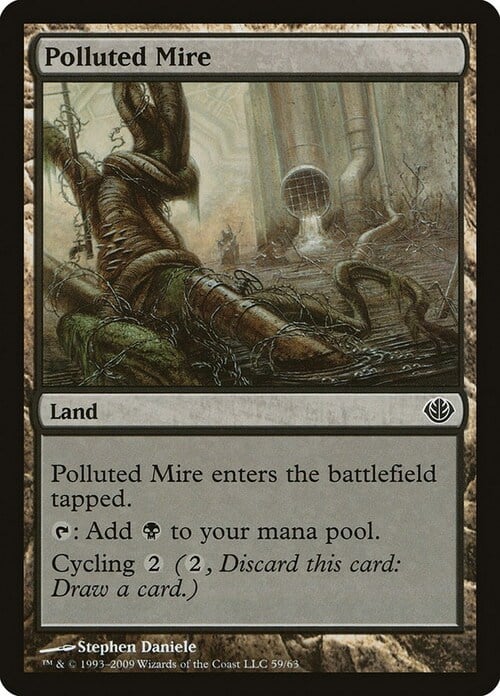 Polluted Mire Card Front