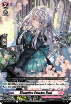 Blooming Season, Rudi [D Format] Card Front