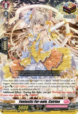 Fantastic Fur-nale, Catrina [D Format] Card Front