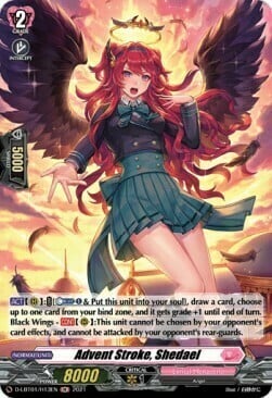 Advent Stroke, Shedael [D Format] Card Front