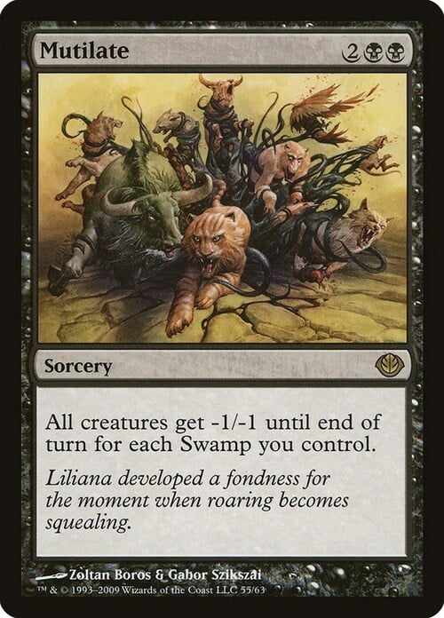 Mutilate Card Front