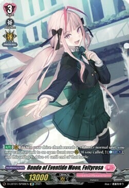 Rondo of Eventide Moon, Feltyrosa [D Format] Card Front