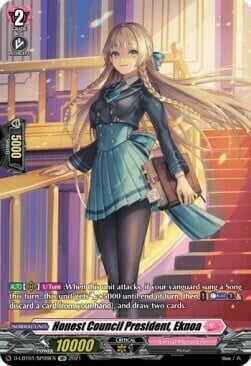 Honest Council President, Eknoa [D Format] Card Front
