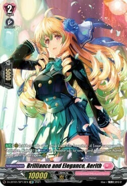 Brilliance and Elegance, Aerith [D Format] Card Front