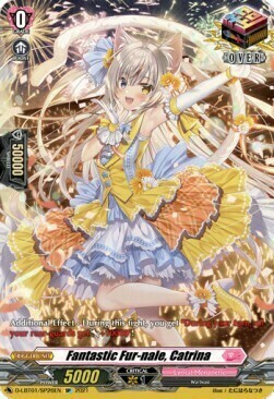 Fantastic Fur-nale, Catrina [D Format] Card Front