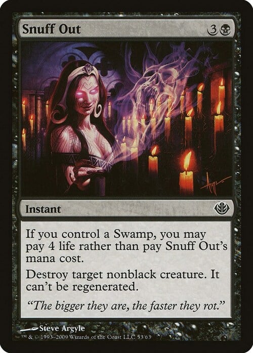 Snuff Out Card Front