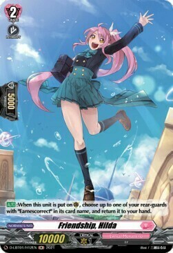 Friendship, Hilda [D Format] Card Front