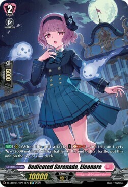 Dedicated Serenade, Eleonore [D Format] Card Front
