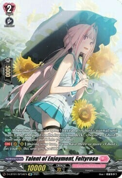 Talent of Enjoyment, Feltyrosa [D Format] Card Front