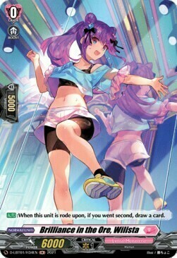 Brilliance in the Ore, Wilista [D Format] Card Front