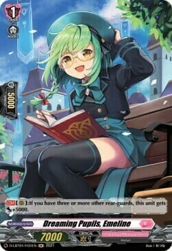 Dreaming Pupils, Emeline [D Format] Card Front