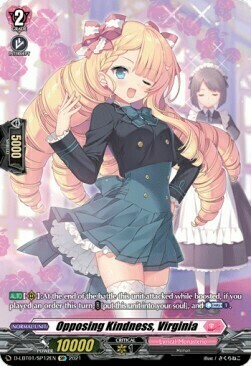Opposing Kindness, Virginia [D Format] Card Front