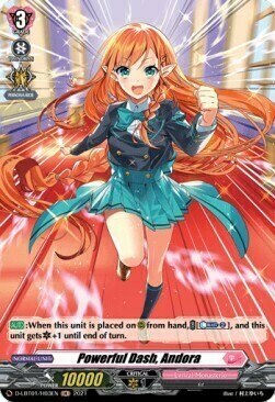 Powerful Dash, Andora [D Format] Card Front