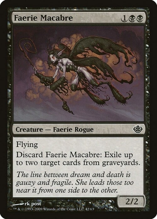 Faerie Macabre Card Front