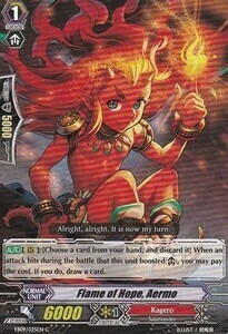 Flame of Hope, Aermo [G Format] Card Front