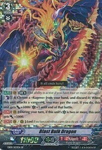 Blast Bulk Dragon Card Front